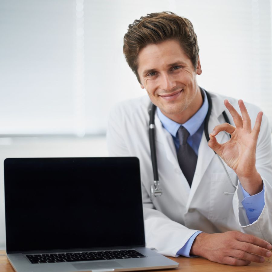 Consultation with an andrologist with testicular ultrasound