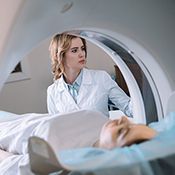 CT of the thorax, chest (without contrast)